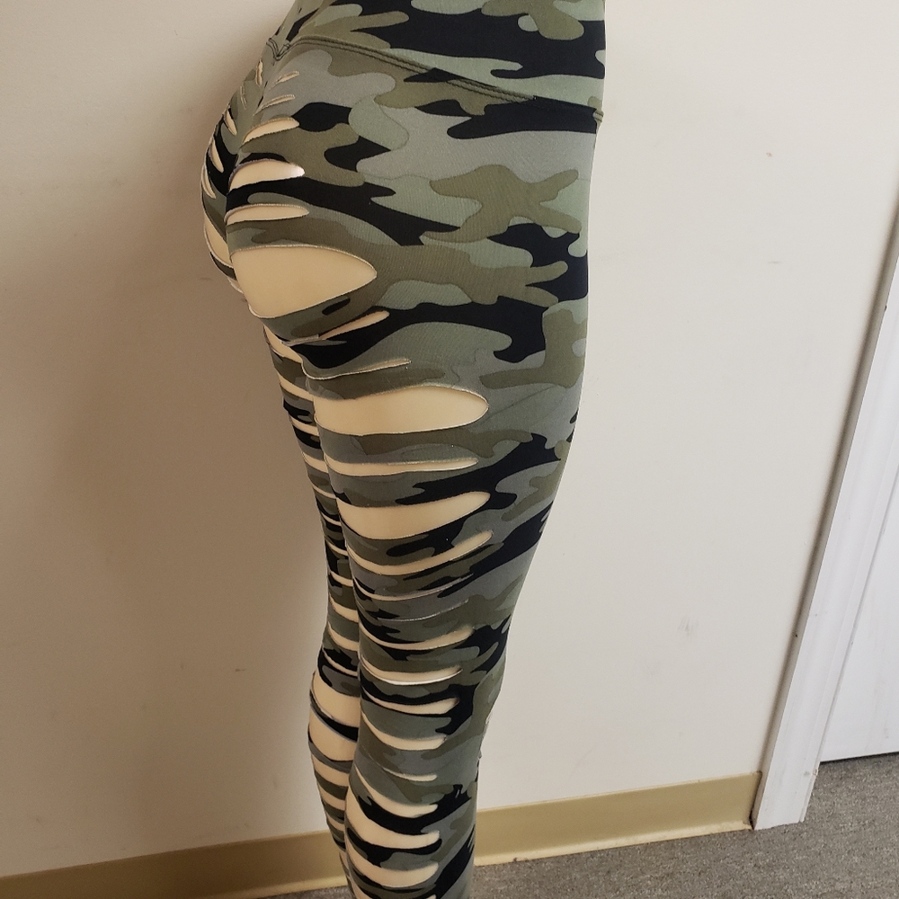 Army color leggings - Picture 4 of 4